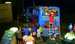 ¡Tragedia en Huaral! Bus interprovincial repleto de pasajeros cae al río Chancay tras colapso de puente