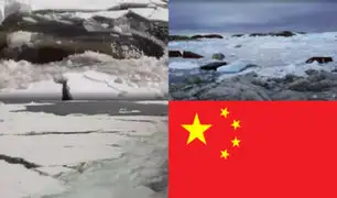 Alerta en la Antártida: ‘Tsunami de iceberg’ con enormes olas afecta estación china de Zhongshan