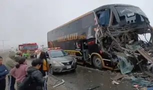 Fatal choque en Punta Negra: fuerte accidente deja dos muertos y tráfico colapsado