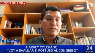 Harvey Colchado evalúa su postulación al Congreso en 2026: “Lo voy a pensar”