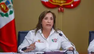 Dina Boluarte reaparece tras cinco días de ausencia en medio de crisis por lluvias