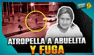 Abuelita de 77 años está en coma tras ser atropellada en La Victoria