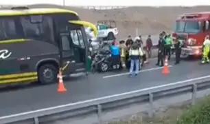 Accidente en la Panamericana Sur: vehículo involucrado en choque registra infracciones de tránsito