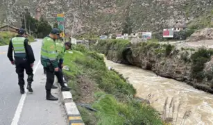 Junín: cinco desaparecidos tras caída de auto a río Mantaro