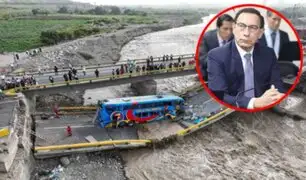 Gobierno de Martín Vizcarra fue informado sobre necesidad de reconstrucción del puente Chancay