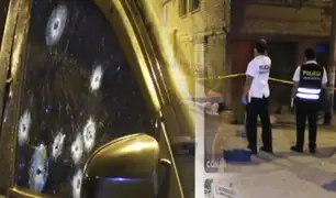 De 20 balazos asesinan a dos personas dentro de un vehículo en SJM