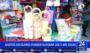 ¡Golpe al bolsillo!: Padres de familia gastan más de un sueldo mínimo en útiles escolares