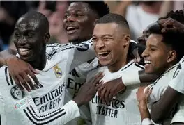 Triplete de Mbappé y clasificación del Madrid a octavos de la Champions