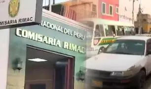 Rímac: conductores estacionan sus vehículos en línea amarrilla frente a comisaría