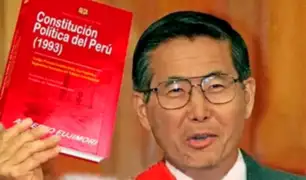 Congreso podría restaurar hoy la firma de Alberto Fujimori en la Constitución Política del Perú