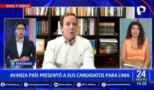 Avanza País confirma a Francis Allison como su candidato a la Alcaldía de Lima