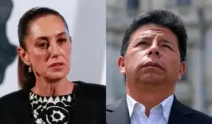 Presidenta de México se reune con abogado de Pedro Castillo y desconoce golpe de Estado