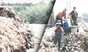 Viviendas en Puente Piedra en riesgo por aumento del caudal del río Chillón