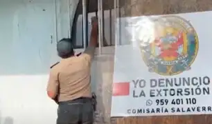 Trujillo: policías realizan campaña para disminuir casos de extorsión en la ciudad