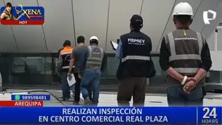 Autoridades de Arequipa y Piura revisan estructuras de Real Plaza para evitar otra tragedia