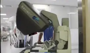 Gracias a los avances tecnológicos: robot del INEN opera durante siete horas a paciente con cáncer