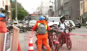 Caos vehicular en Av. Petit Thouars por obras: conductores denuncian demoras de hasta 45 minutos