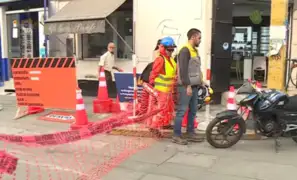 Vecinos y comerciantes afectados por obras en avenida Petit Thouars