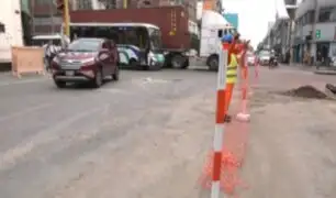 Caos vehicular persiste en avenida Petit Thouars por obras de remodelación