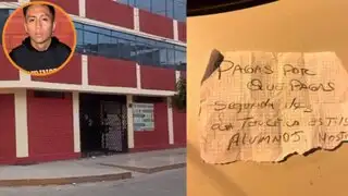 Colegios de Comas en la mira de extorsionadores: Cerca de 10 instituciones han sido amenazadas