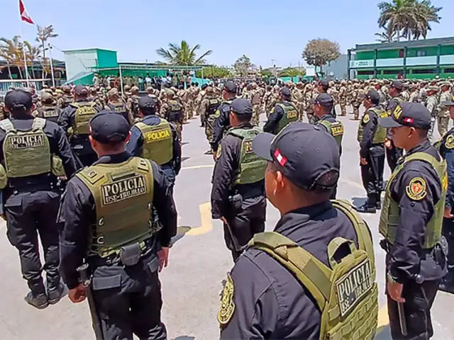 La Libertad: detienen a dos policías por presuntamente ocultar material explosivo en una comisaría