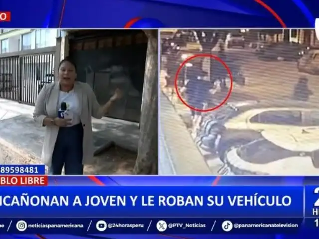 Asalto en Pueblo Libre: Encañonan a joven y se llevan su vehículo