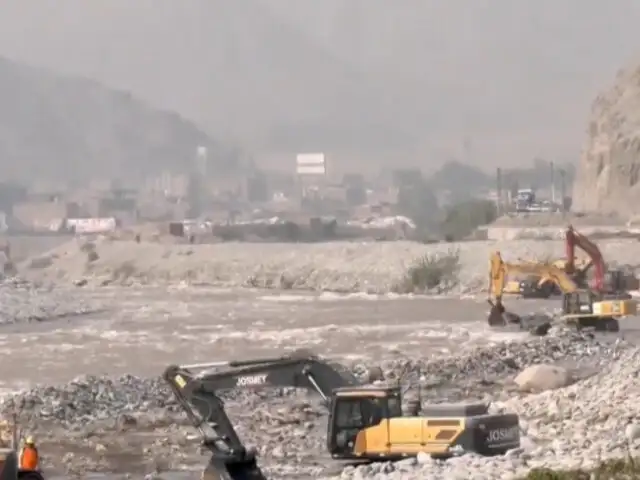 Inician trabajos para prevenir desbordes del río Rímac: autoridades monitorean activación de quebradas