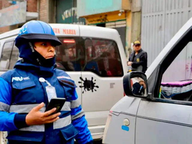 ATU intervino carros de transporte informal que tenía multas de más de ¡2 millones de soles!