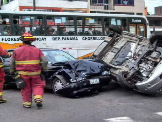 Muertes por accidentes de tránsito duplican a homicidios en el país