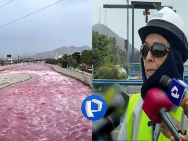 Vocera de Sedapal sobre color rojo en río Rímac: “entregamos agua apta para el consumo humano”