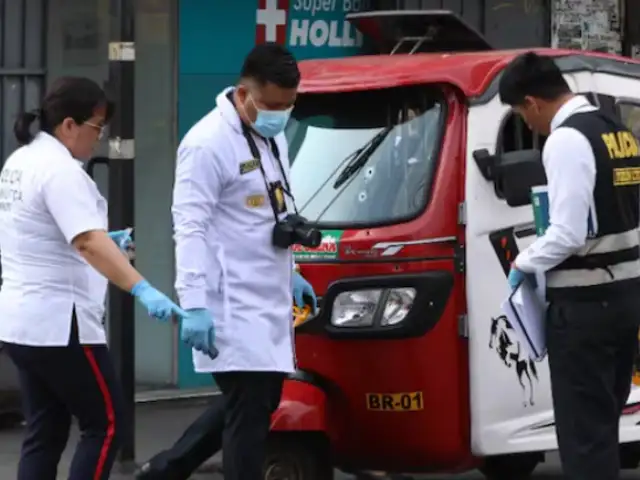 Breña: asesinan a mototaxista por presunto cobro de cupos