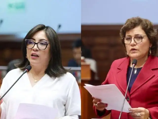 Fiscalía presenta denuncia constitucional contra congresistas Kelly Portalatino y Silvia Monteza