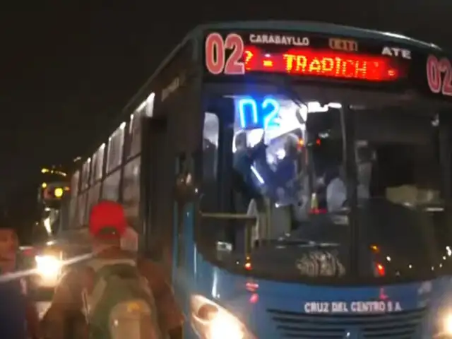 Así amanece Lima: Un sector de transportistas acata paro por ola de extorsiones