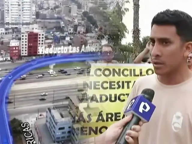 Vecinos rechazan construcción de viaducto en avenida Las Américas en La Victoria por esta razón