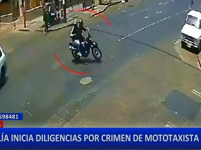 Breña: Fiscalía investiga crimen de mototaxista por presunto cobro de cupos