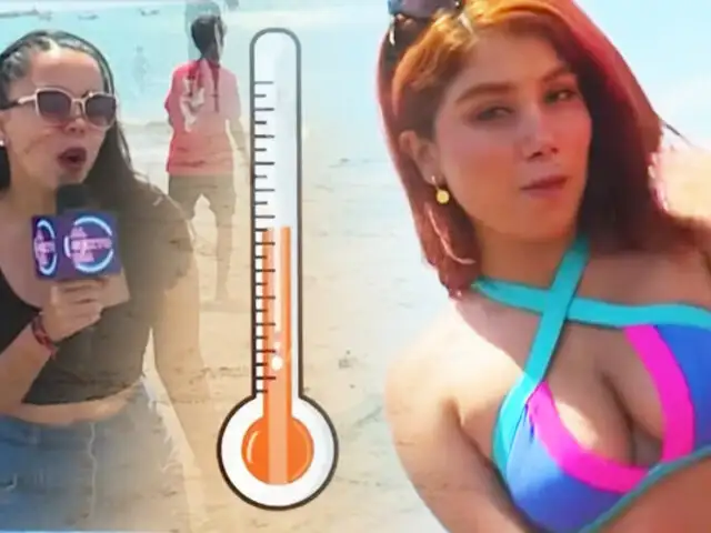 Marina Gold y su calentómetro ponen al rojo vivo la playa de Agua Dulce