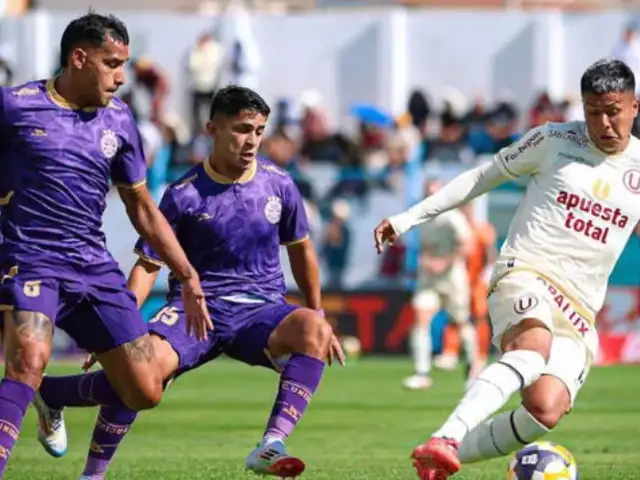 Universitario empató 1-1 con Comerciantes Unidos en su debut en la Liga 1