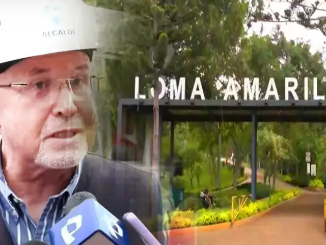 Carlos Bruce responde ante temor de vecinos que parque ecológico Loma Amarilla sea cementado