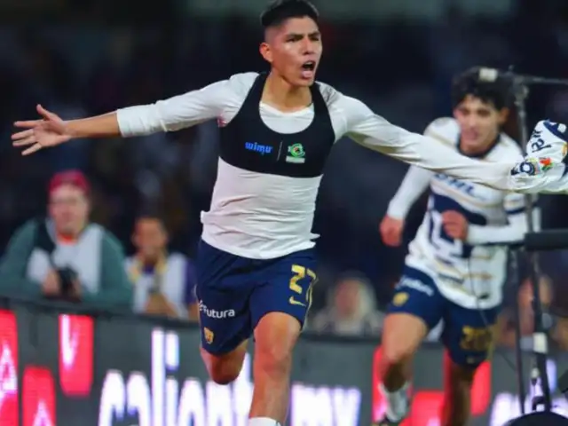 Piero Quispe anota en el último minuto y le da el triunfo a Pumas ante Mazatlán