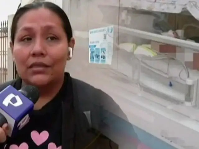 San Borja: bebé que cayó de incubadora es trasladada a Hospital del Niño