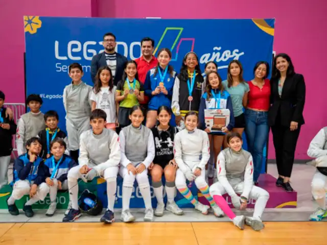 Jóvenes promesas de la esgrima participaron en el Campeonato Nacional de Menores