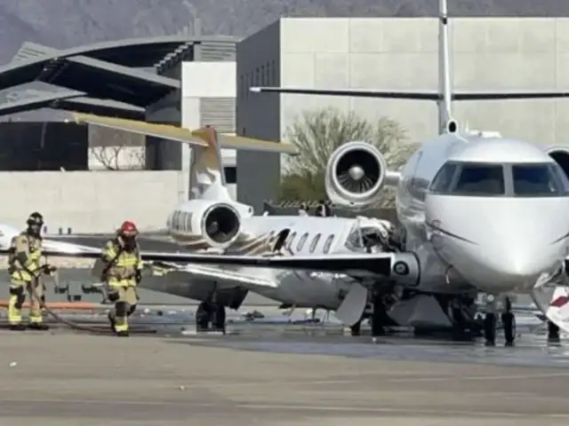 Estados Unidos: avión de cantante Vince Neil choca contra aeronave estacionada y deja un muerto