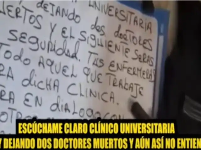 Colegio de Odontólogos alerta sobre 14 consultorios amenazados por mafias criminales