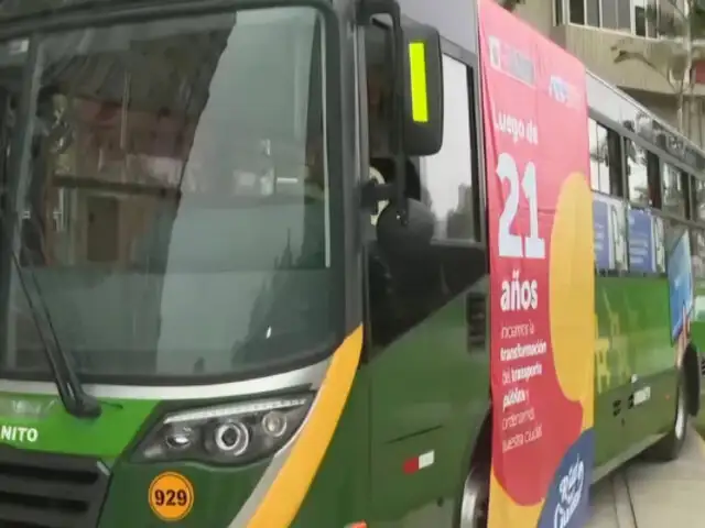 Pasajeros con maletas de viaje no podrán tomar buses hacia el aeropuerto Jorge Chávez