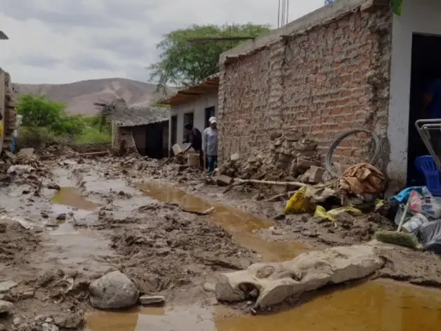 Nasca: alcalde suplica al Gobierno por ayuda ante  inundaciones y huaicos