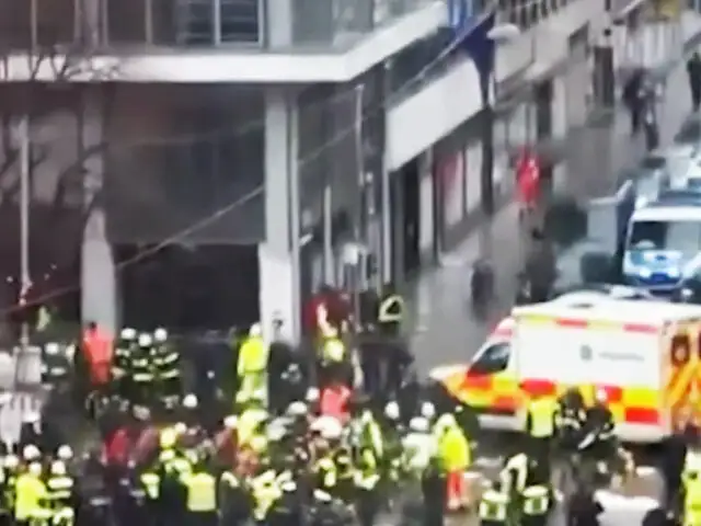 Atropello masivo deja al menos 15 heridos en una manifestación sindical en Alemania