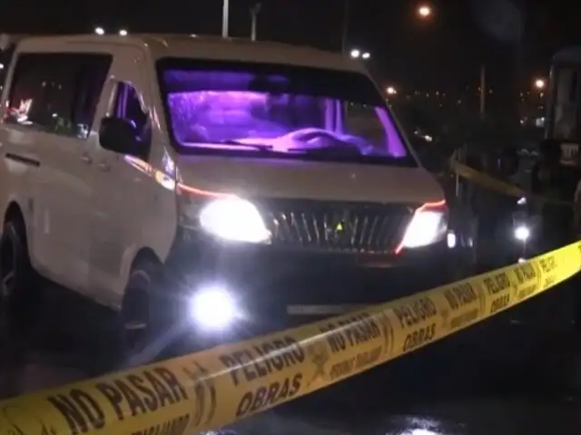 Asesinan a sangre fría a un colectivero en VES