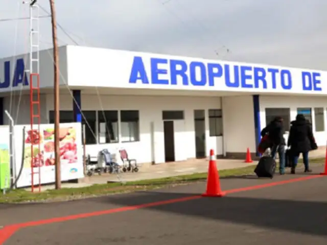 Aeropuerto de Jauja: vuelos no pudieron aterrizar por malas condiciones climáticas