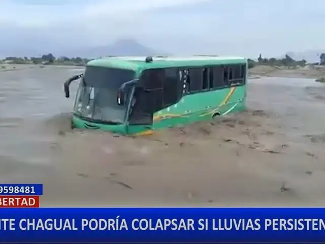 La Libertad: Fuertes lluvias dejan aislada la provincia de Pataz tras destrucción de carretera