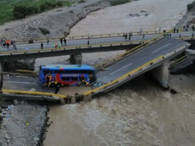 Tragedia en Chancay: colapso de puente deja dos muertos, 45 heridos y una desaparecida